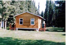 Guest cabin at Gypsy Lake Lodge