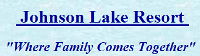 Johnson Lake Resort logo