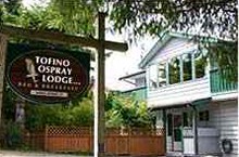 Main lodge at Tofino Ospray Lodge & Fishing Charters