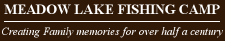 Meadow Lake Fishing Camp logo