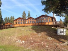 Main lodge guest accommodations at Burntwood Lake Lodge
