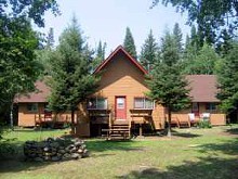 Main lodge building at Jackson's Lodge & Outposts