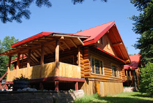 Log Cabin at Abram Lake Park