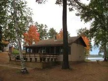 Large guest cabin at Amberlite Wilderness Resort