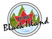 Ballard's Black Island logo