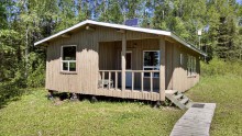 Birch Bark Lodge guest cabin