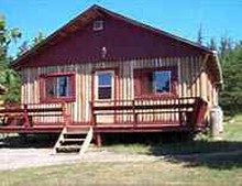 Large guest cabin at Birch Point Camp