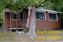 Camp Horizon guest cabin