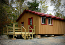 Guest cabin at Cliff Lake Resorts