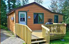 Davis' Bonny Bay Camp guest cabin