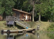 Waterfront cabin at Donnelly's Minnitaki Lodge