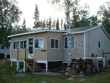 Guest cabin at Echo Lake Lodge