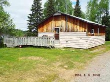 Guest cabin at Elk Lake Wilderness Resort