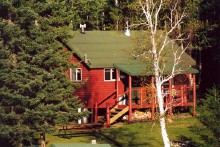 Guest cabin at Flindt Landing Camp