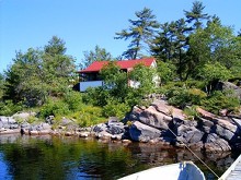 Lakefront cottage at French River Lodge