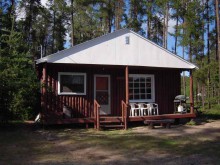 Guest cabin at Golden Eagle Camp & Outfitting