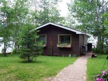Lakefront guest cabin at Ket-Chun-Eny Lodge