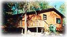 Guest cabin at Lake Despair Lodge