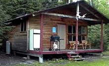 Housekeeping cabin at Latto's Wilderness Cabins