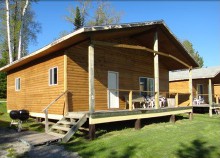Housekeeping guest cabin at Little Canada Camp