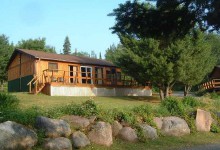 Large guest cabin at Lookout Point Camp