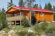 Fly-In outpost cabin at Mattice Lake Outfitters