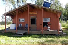Guest cabin at Moccasin Trails Adventures
