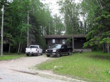 North Star Lodge drive-in guest cabin
