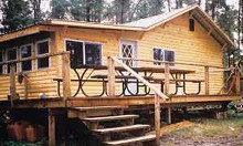 Deluxe outpost cabin at Northern Wilderness Outfitters