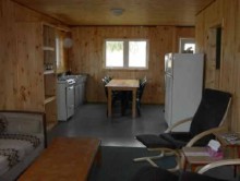 Onaman River Resort cabin interior