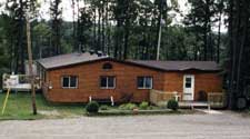 Guest cabin at Oskondaga River Outfitters