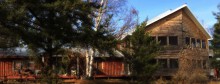 Main lodge at Outpost Camps, Inc.