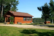 Housekeeping cabin at Pasha Lake Cabins