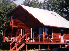 Fly-In outpost cabin at Patricia Fly-In Outpost Camps