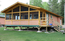 Poplar Point Resort guest cabin
