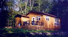 Housekeeping guest cabin at Portage Lodge