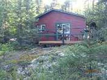 Housekeeping cabin at Route Lake Lodge