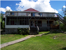 Main lodge building at Silver Muskie Lodge