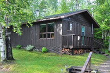 Guest cabin at Silver Water Wheel Lodge