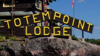 Totem Point Lodge entrance sign