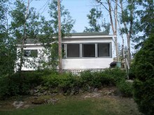 Housekeeping guest cottage at The West Arm Lodge