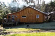 Housekeeping guest cabin at White Pine Lodge