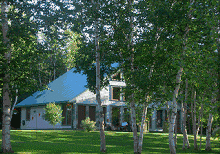 Main lodge at Camp Bonaventure