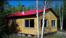 Guest cabin at Chalets Gouin Fishing Lodge