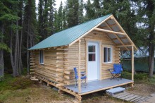 Guest cabin at Whale River Outfitters