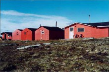 Guest cabins at High North Outfitting