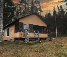 Loon and Eagle Lodge guest cabin