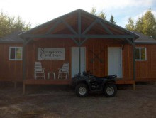Housekeeping guest cabin at Senneterre Outfitters