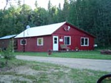Guest cabin at Big Sandy Lake Outdoor Adventures