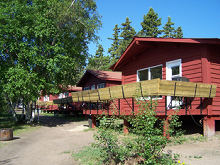 Housekeeping guest cabins at Collins Camps & Outfitting